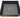 Old School Dice: Square Rolling Tray - Black w/ Black Back - State of Comics