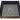 Old School Dice: Square Rolling Tray - Black w/ Black Back - State of Comics