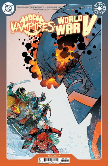 Dc Vs Vampires World War V #7 (Of 12) Cvr A Otto Schmidt