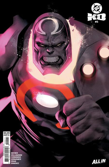 Dc K.O. #5 (Of 5) Cvr F Ben Oliver Face-Off Card Stock Var