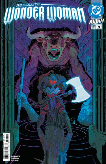 DC Comics Wonder Woman #9 third printing comic book featuring Wonder Woman in her iconic costume on the cover.