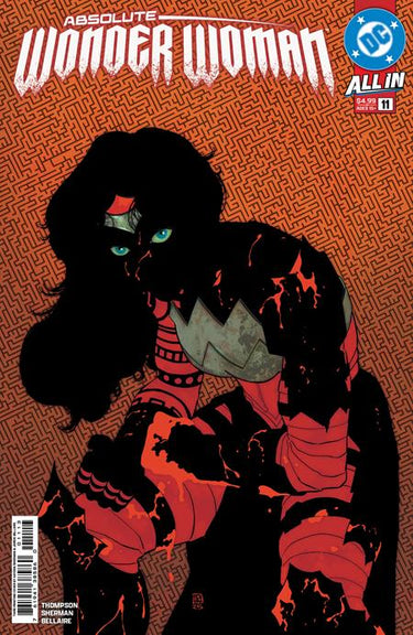 DC Comics Absolute Wonder Woman #11 third printing comic book featuring Wonder Woman in her iconic costume.