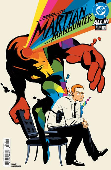 DC Comics Martian Manhunter comic book issue #3 third printing, featuring cover art with the Martian Manhunter character.