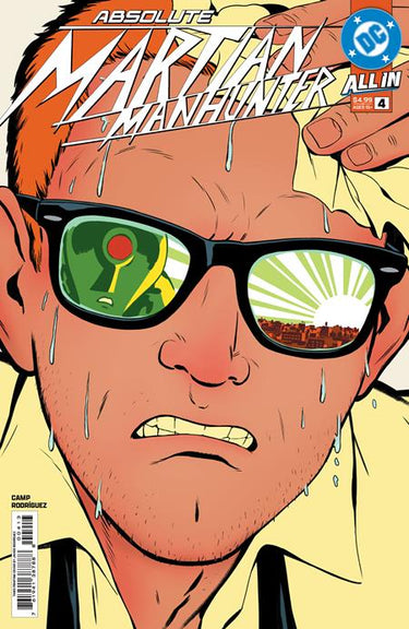 DC Comics Martian Manhunter comic book, third printing issue #4, featuring vibrant cover art and classic superhero illustration.