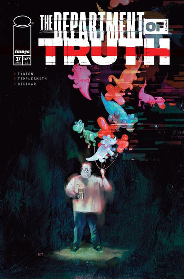 Cover art for Department of Truth #37 comic book by Image Comics, featuring Martin Simmonds' dark, detailed illustration.
