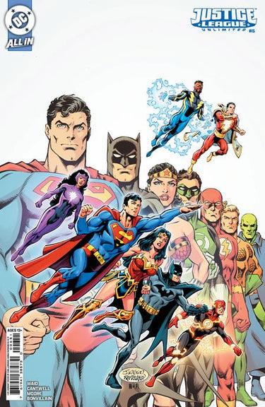 Justice League Unlimited #6 Cvr E Inc 1:25 Dan Jurgens Card Stock Var (We Are Yesterday) - State of Comics