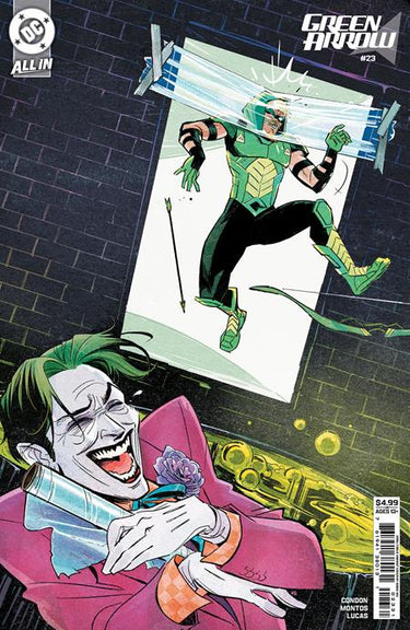 Green Arrow #23 Cvr C Annie Wu April Fools Card Stock Var - State of Comics