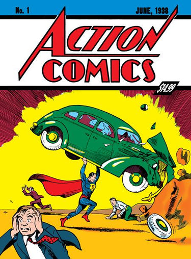 Superman Day 2025 - Action Comics #1 Golden Age Sized Facsimile Edition Cvr C Joe Shuster Foil Var
