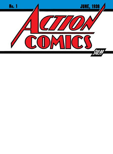 Superman Day 2025 - Action Comics #1 Golden Age Sized Facsimile Edition Blank Var - State of Comics
