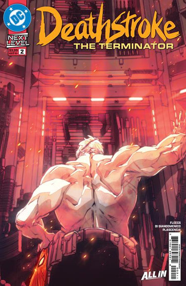 Deathstroke The Terminator #2 comic book cover featuring artwork by Carmine Di Giandomenico, published by DC Comics.