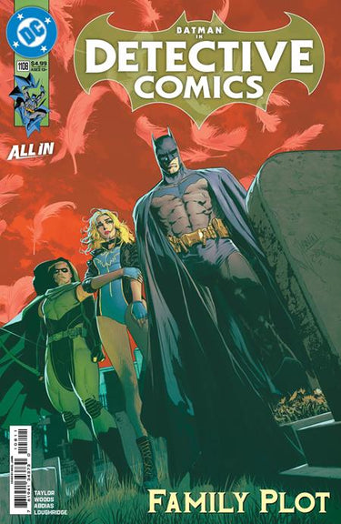 Cover of Detective Comics #1108 comic book by DC Comics, featuring artwork by Mikel Janin with Batman and Gotham City scene.