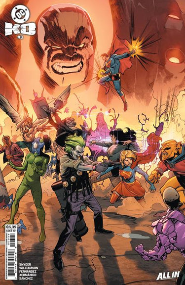 DC K.O. #3 (OF 5) Second Printing Cvr B Javier Fernandez Connecting Card Stock Var - State of Comics