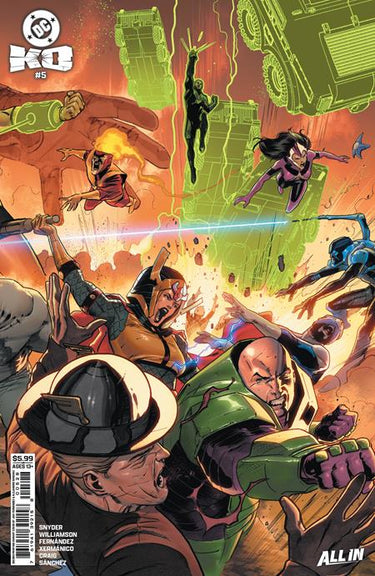 DC K.O. #5 (OF 5) Second Printing Cvr B Javier Fernandez Connecting Card stock Var - State of Comics