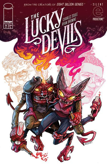 Pre-order comic book Lucky Devils #9 Cover A by Ryan Browne from Image Comics, featuring dynamic artwork and vibrant colors.