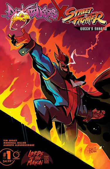 Darkstalkers X Street Fighter Queens Shadow #1 (One Shot) Cvr B Brett Bean Var