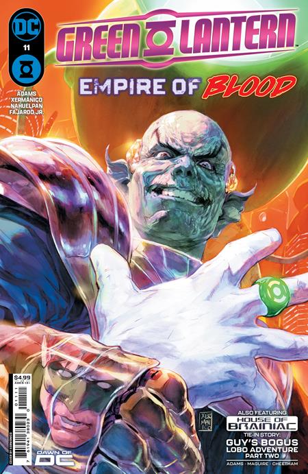 Green Lantern #11 Cvr A Xermanico (House Of Brainiac) - State of Comics