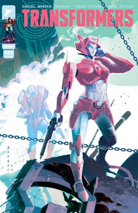 Transformers #8 Cvr C Inc 1:10 Karen S Darboe Var - State of Comics
