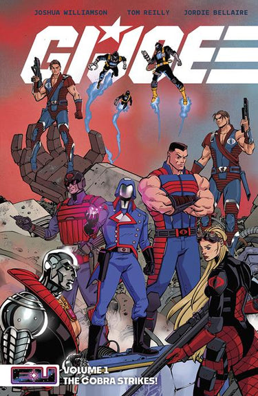 Gi Joe Tp Vol 01 The Cobra Strikes Direct Market Exclusive Tom Reilly Red Cvr