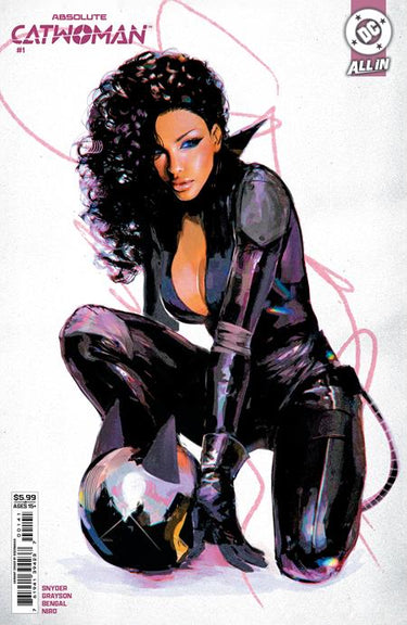 Pre-order DC Comics Absolute Catwoman #1 cover D by Sozomaika, featuring detailed comic book art on card stock variant.