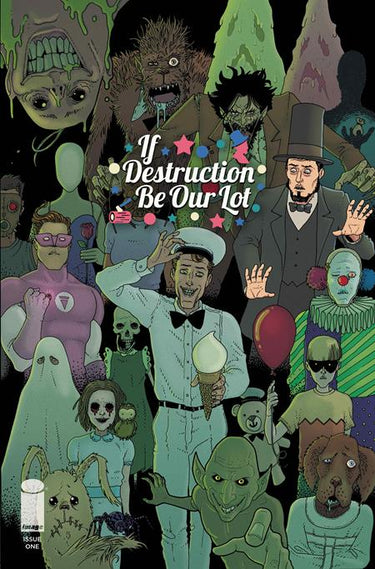 Cover of "If Destruction Be Our Lot" comic book, Issue #1, published by Image Comics, featuring artwork by Martin Morazzo and Chris O'Halloran.