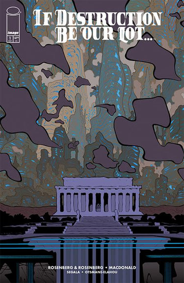 Comic book cover for "If Destruction Be Our Lot #1" by Tradd Moore, published by Image Comics, featuring vibrant artwork.