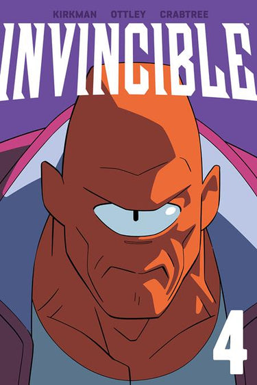 Cover of Invincible TP Vol 04 graphic novel by Image Comics featuring vibrant superhero artwork.