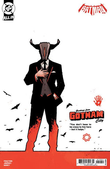 Pre-order Batman #10 cover F variant comic by David Aja, featuring dynamic Batman artwork on card stock from DC Comics.