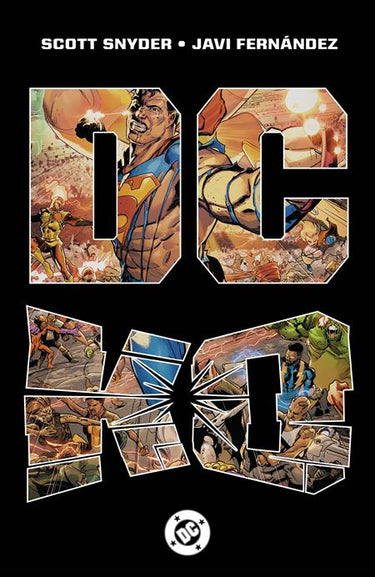 DC Comics DC K.O. Hc pre-order graphic novel cover featuring bold artwork and vibrant colors.