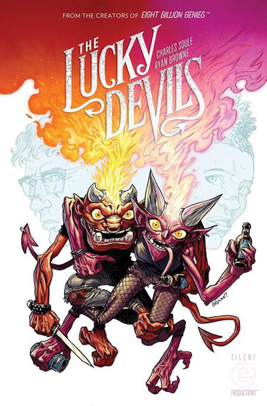 Cover of Lucky Devils HC graphic novel by Image Comics, featuring vibrant artwork and bold title design.