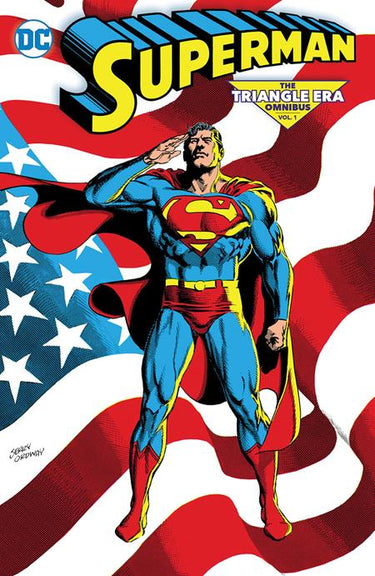 Superman The Triangle Era Omnibus hardcover graphic novel by DC Comics, featuring classic Superman comic art and cover.