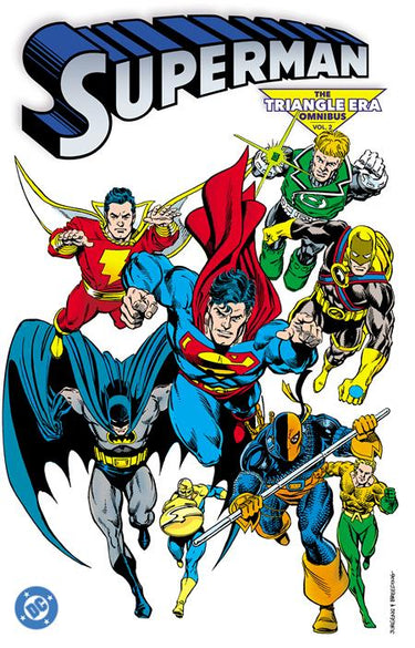 Cover of Superman The Triangle Era Omnibus hardcover volume 2, a DC Comics graphic novel featuring Superman artwork.