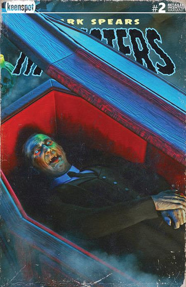 Mark Spears Monsters #2 3rd Print Cover B Inc 1:20 Mark Spears Waking The Dead Variant - State of Comics
