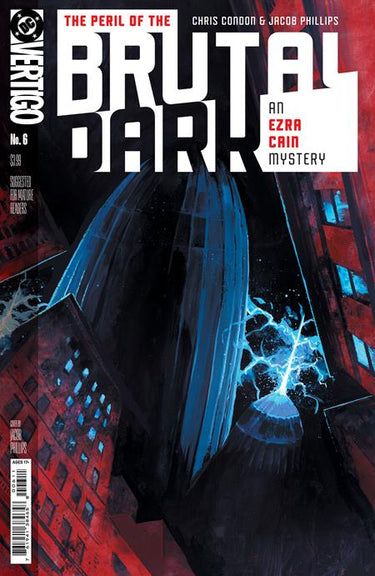 The Peril of the Brutal Dark an Ezra Cain Mystery #6 of 6 Cvr A Jacob Phillips MR