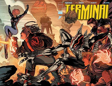 Terminal #1 Cvr B Andy Kubert & Dave Mccaig Connecting Wraparound Var MR