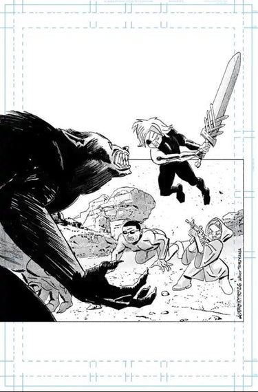Lost Fantasy #12 CVR D Inc 1:50 Alex Diotto Virgin Raw Art Var