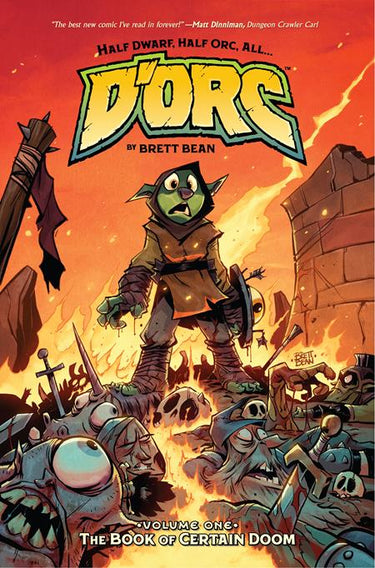 Pre-order graphic novel Dorc TP Vol 01 by Brett Bean, featuring cover art from Image Comics, with colorful illustrated cover.