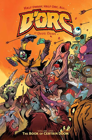Pre-order graphic novel Dorc TP Vol 01 Direct Market Exclusive by Brett Bean, published by Image Comics, featuring vibrant cover art.