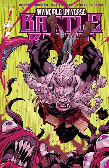 Invincible Universe Battle Beast #6 4th Ptg