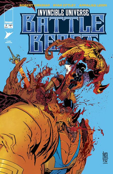 Invincible Universe Battle Beast #7 3rd Ptg