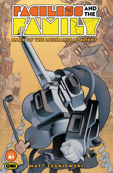 Faceless and the Family Maze of the Mechanical Aliens #1 of 4 Cvr A Matt Lesniewski