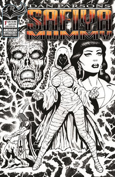 Dan Parsons Safiya Mummy #1 Cvr C Dan Parsons Limited Edition Var MR