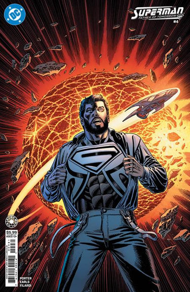 Superman Father of Tomorrow #4 of 6 Cvr C Jerry Ordway Card Stock Var