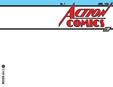 Action Comics #1 Facsimile Edition Cvr B Blank Card Stock Var 2026