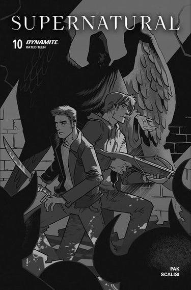 Supernatural #10 Cvr H Inc 1:10 John Amor Line Art Var