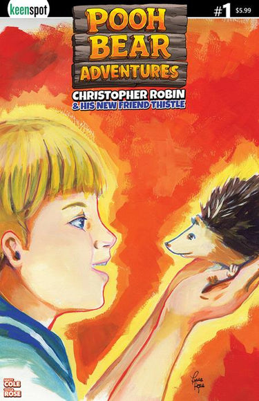 Pooh Bear Adventures Christopher Robin & His New Friend Thistle #1 One Shot Cvr B Tessa Rose Fast Friends Var