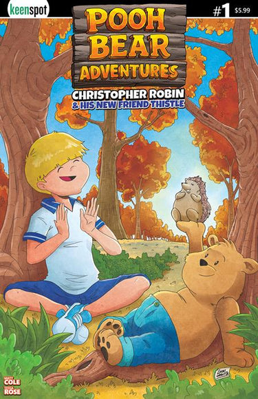 Pooh Bear Adventures Christopher Robin & His New Friend Thistle #1 One Shot Cvr C Lucas Urrutia Var