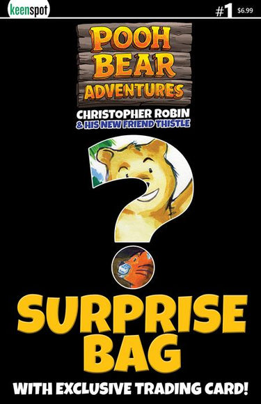 Pooh Bear Adventures Christopher Robin & His New Friend Thistle #1 One Shot Cvr D Surprise Cvr Bagged with Trading Card Var