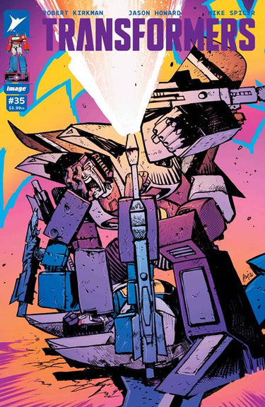 Transformers #35 Cvr B Daniel Warren Johnson & Mike Spicer Var