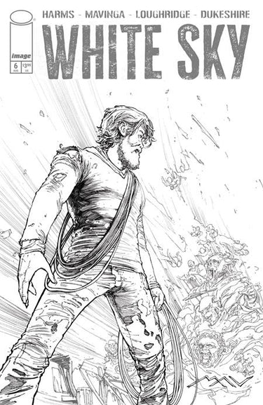 White Sky #6 Cvr C Jp Mavinga B&W Var MR