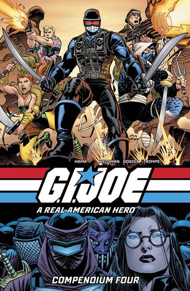 Gi Joe a Real American Hero Compendium TP Vol 04 Andy Kubert & Laura Martin Cvr